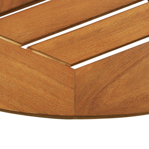 vidaXL Outdoor Dining Table Folding Garden Patio Table Solid Eucalyptus Wood