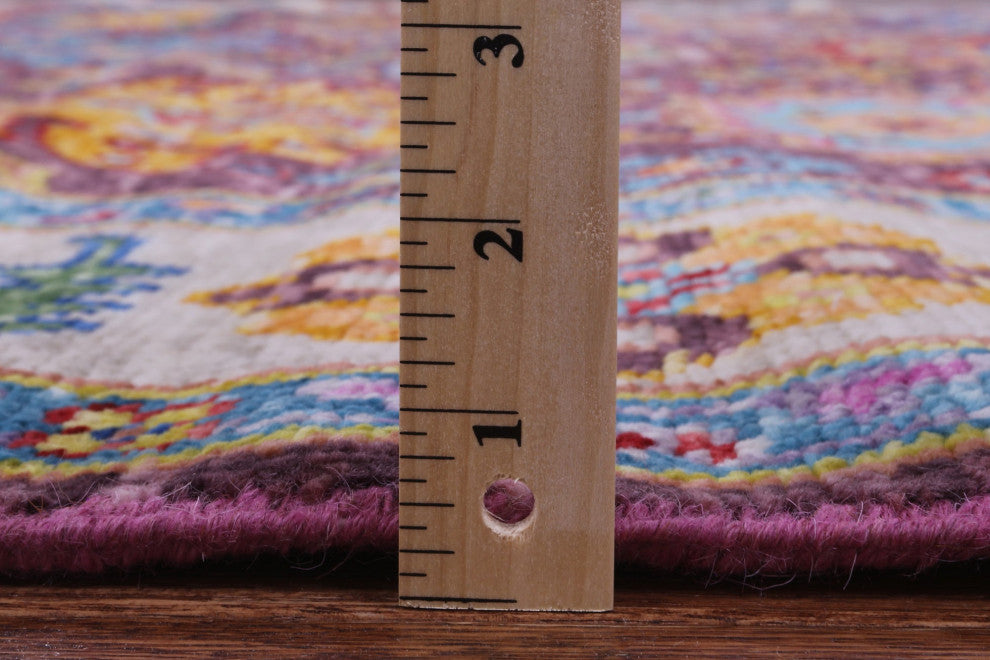 8' 2" X 9' 9" Turkish Oushak Handmade Wool Rug - Q16055