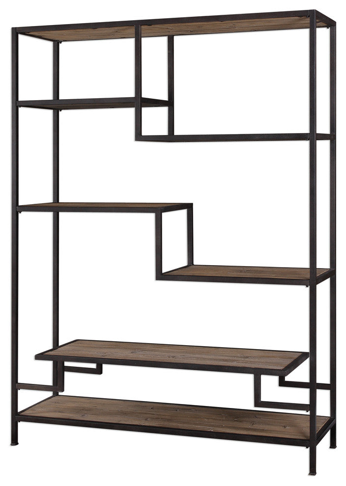 Uttermost Sherwin Industrial Etagere