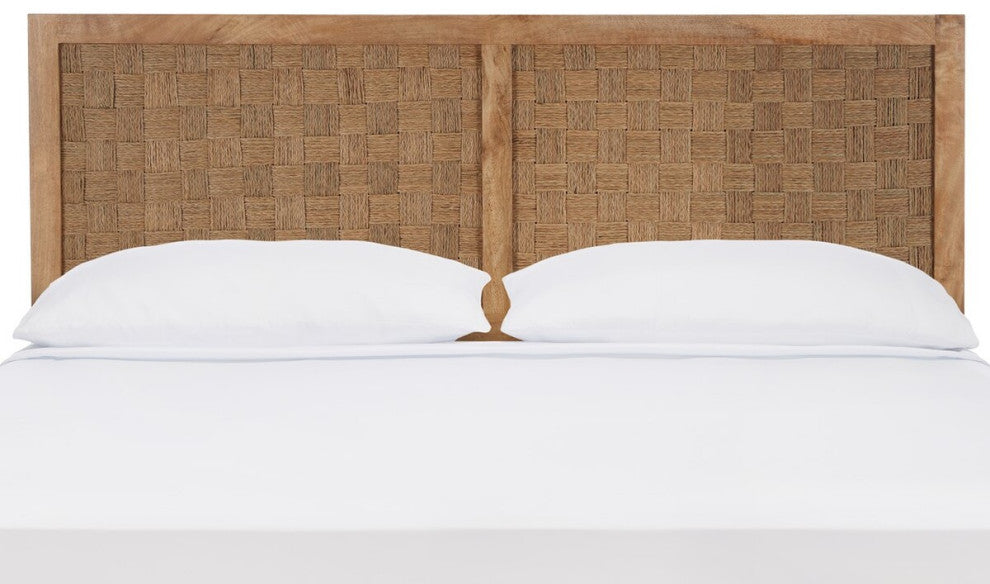 Safavieh Halvor Rattan Headboard, Natural, Twin