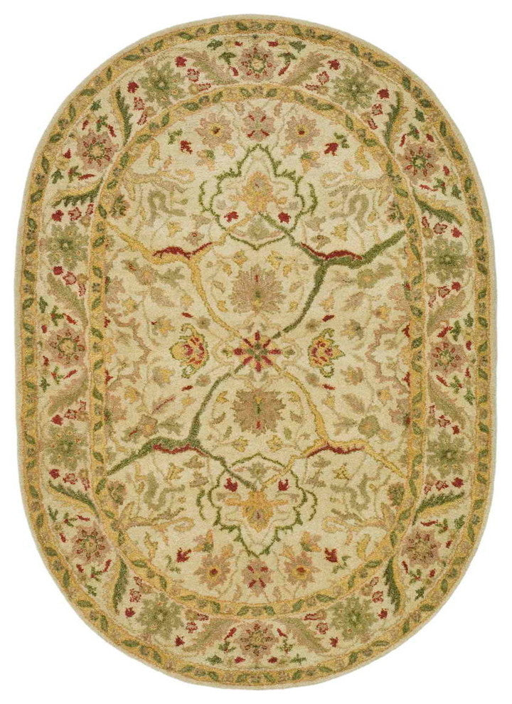 Safavieh Antiquities At14A Rug, Ivory, 4'6" X 6'6"