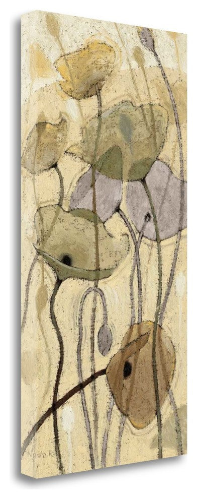 "Fluidity I" By Shirley Novak,Ready to Hang Giclee Print on Gallery Wrap Canvas