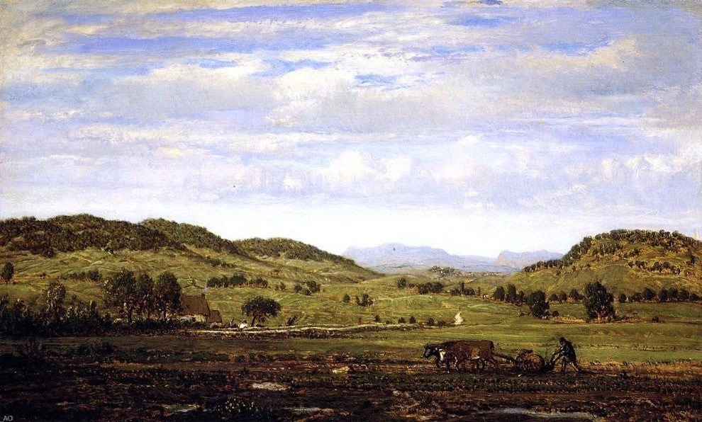 Theodore Rousseau Landscape of Jura Arbois Wall Decal