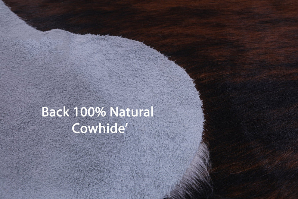 Brindle Natural Cowhide Rug 5' 10" X 5' 7" C2390