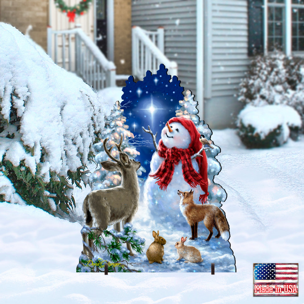 Heaven and Nature Snowman Frosty Friends Home and Outdoor Decor