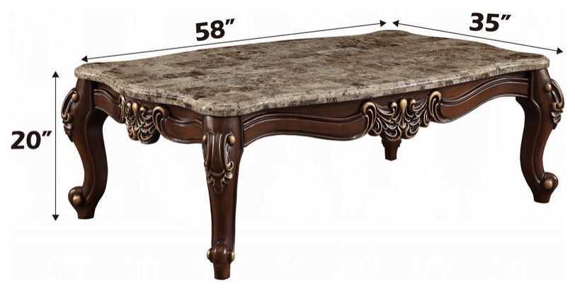 ACME Mehadi Coffee Table, Walnut