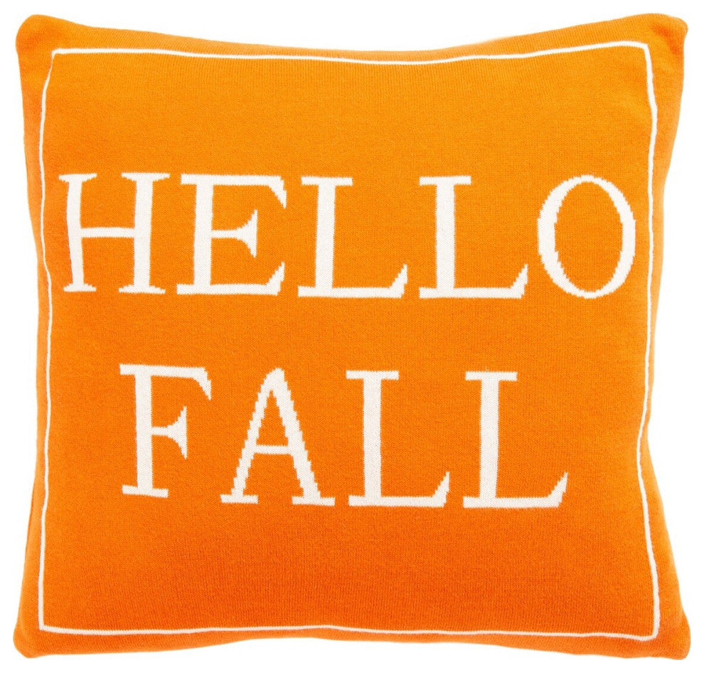 Safavieh Fall Pillow, Orange