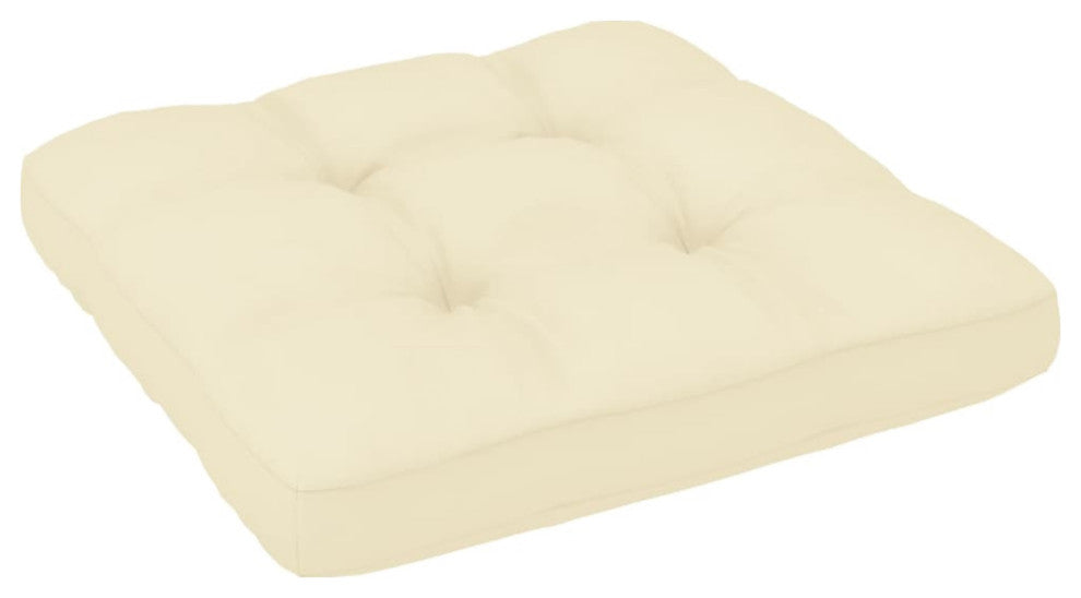Vidaxl Pallet Sofa Cushion Cream 31.5"x31.5"x4.7"