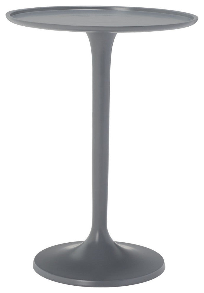Safavieh Platina Table, Dark Grey