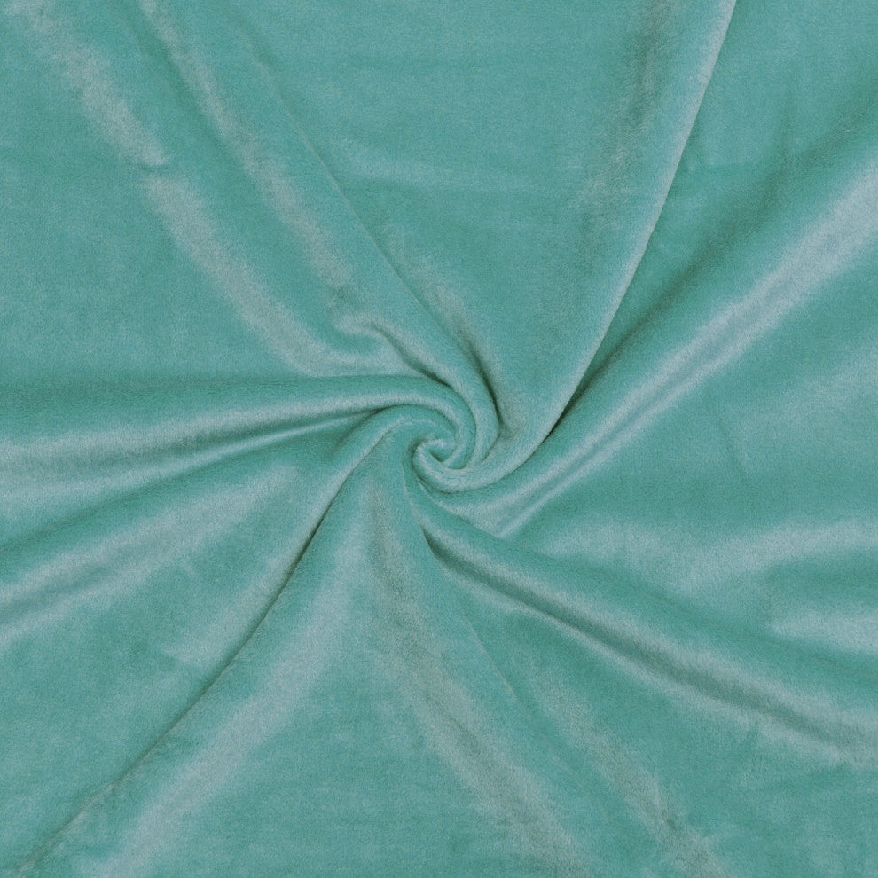 Supersoft Throw Pillow Cover 4 Piece Set, Aqua