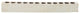Distressed White 12 Hole Sugar Mold Candle Holder