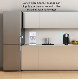 Drinkpod 2000 Series Bottleless Hot and Cold Touchless Water Dispenser, White