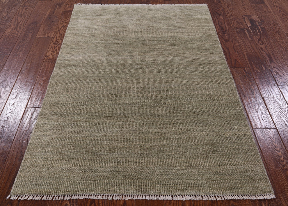 3' 10" X 6' 0" Savannah Gabbeh Wool Rug Q8486