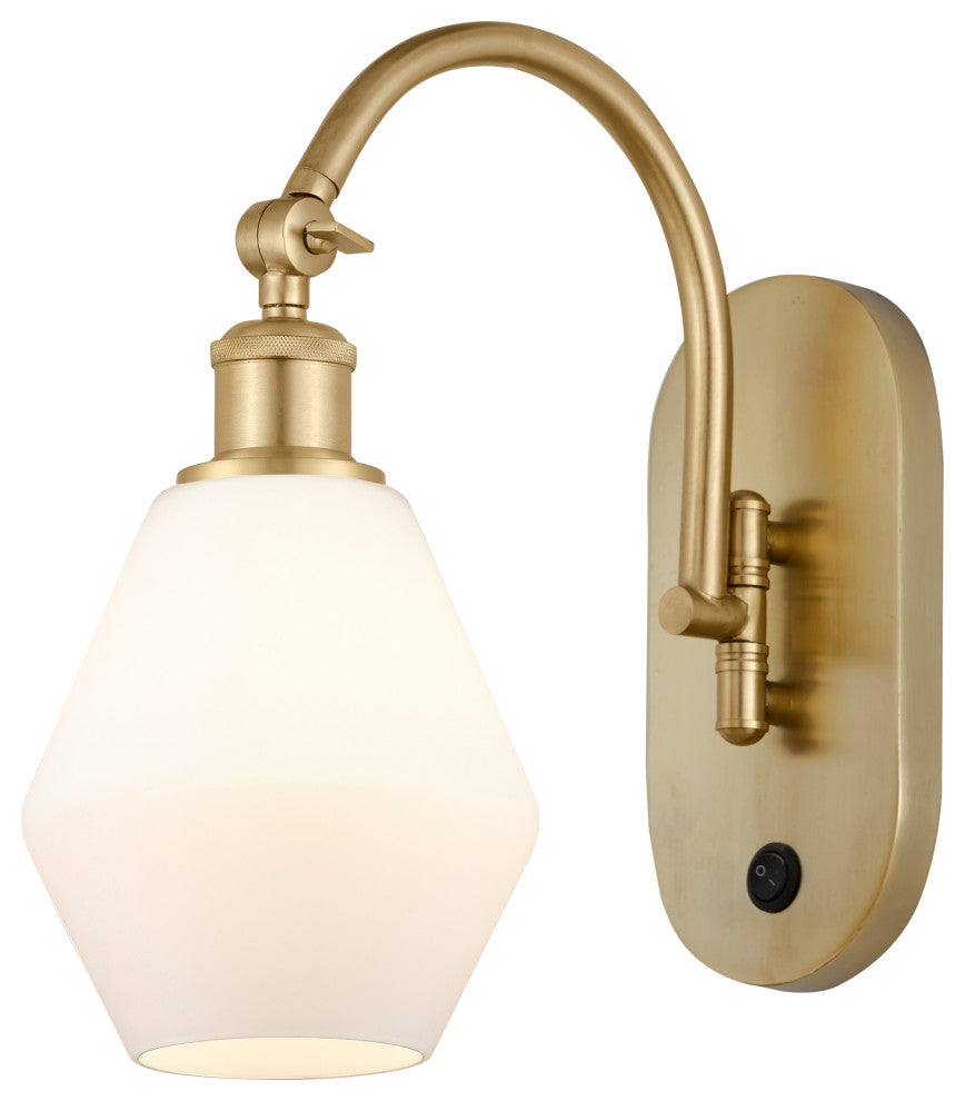 Innovations 518-1W-SG-G651-6 1-Light Sconce, Satin Gold