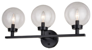 Lander 3 Light Vanity Matte Black