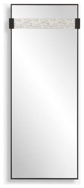 Uttermost 09980 Stratton 29-3/8" W x 72" H Rectangular Framed - Black