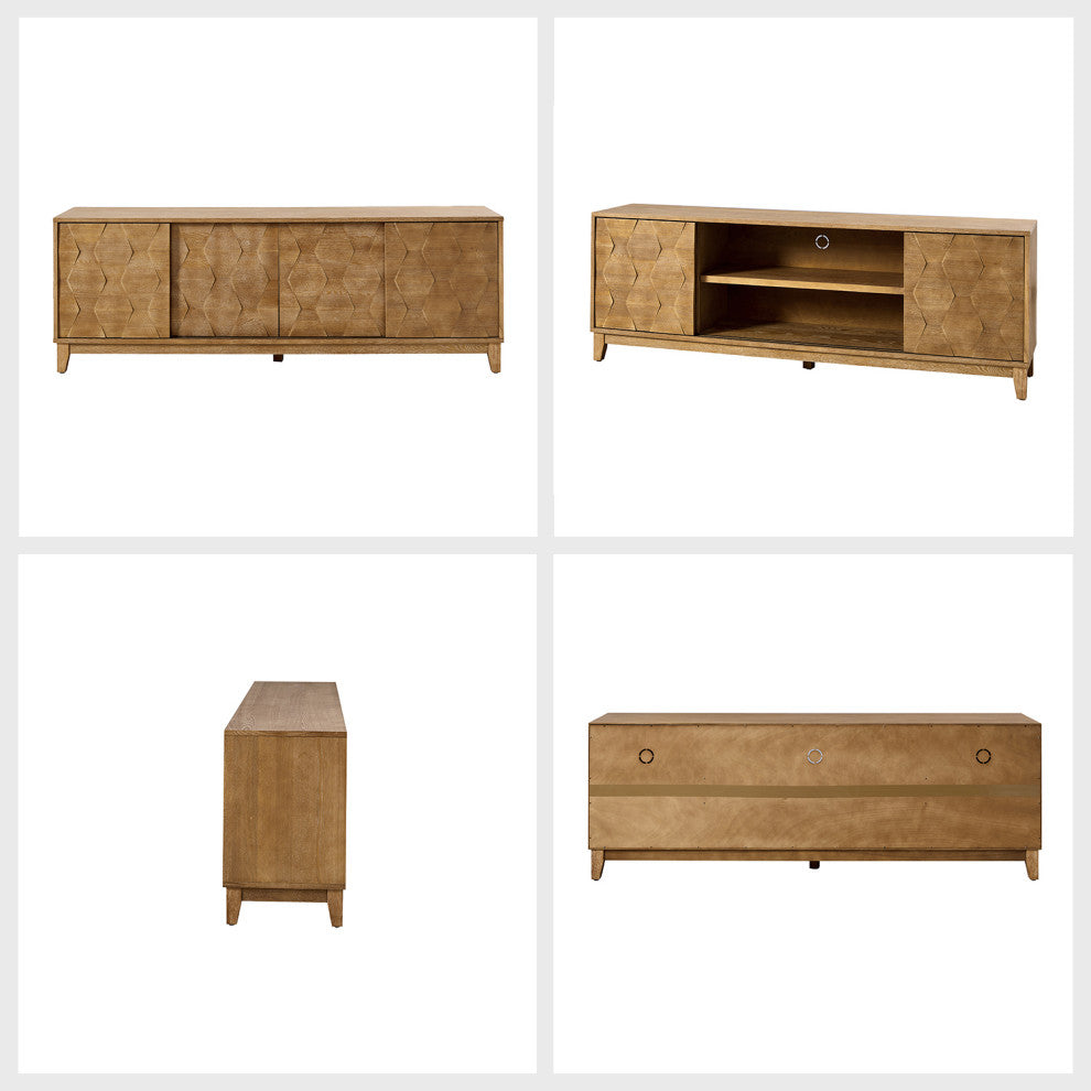 72" TV Stand for TVs, up to 78", Seadrift