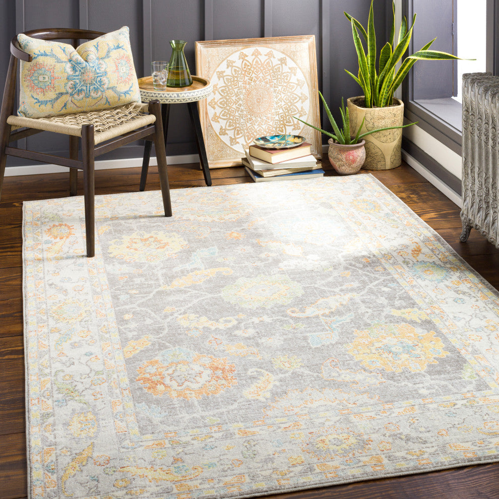 Bodrum BDM-2340 Traditional Camel 7'10"x10' Area Rug