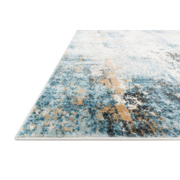 Loloi Rugs ALC-05 Area Rug, Denim/Ivory, 2''8"x13''