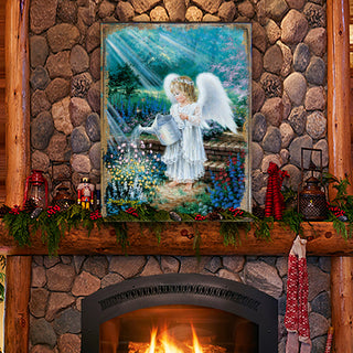 An Angels Gift Wooden Block, 24 X 18