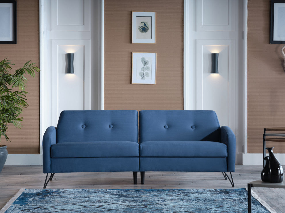Juniper 3 Seat Sleeper, Vika Navy Blue