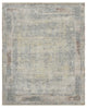 Hermitage Clara Area Rug, Gray, 2' x 3', Abstract