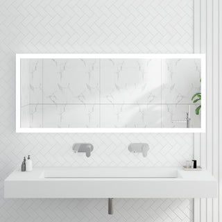 Sabrina Modern LED Bathroom Vanity Mirror, 30"x72"