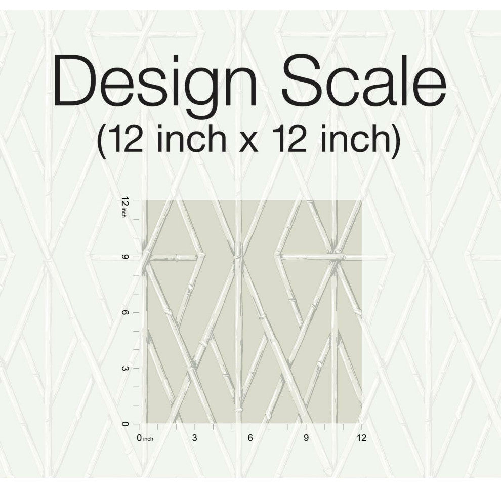 Riviera Bamboo Trellis Wallpaper