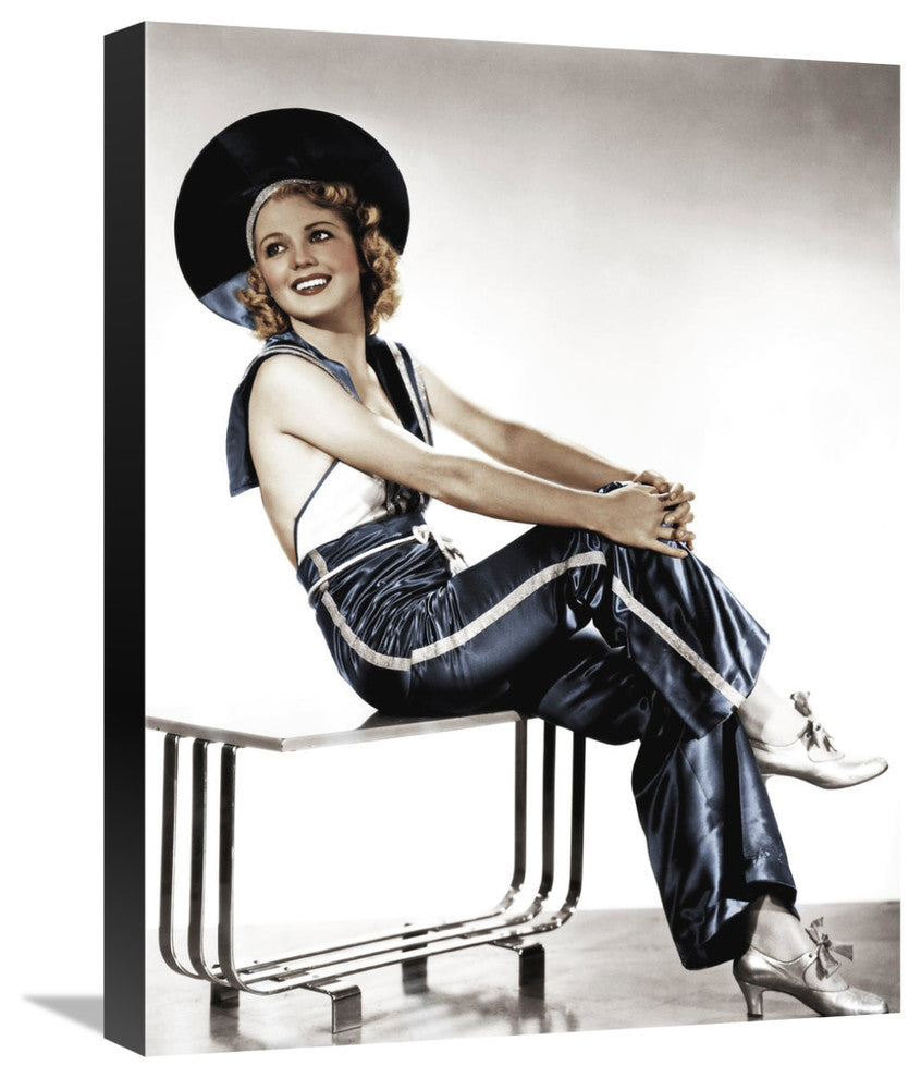 "Jean Rogers" Stretched Canvas Giclee by Hollywood Photo Archive, 17"x22"