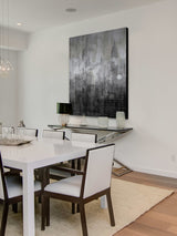 "Empire" UV Ink Print on Brushed  Aluminum, 40"x60"