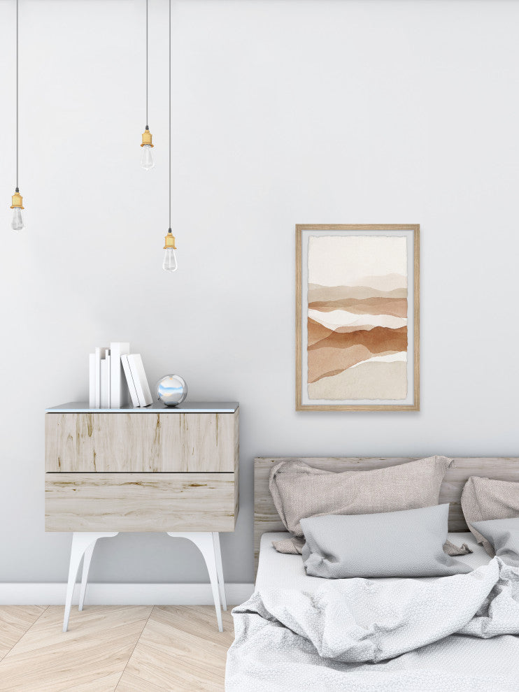 "The Glowing River" Framed Painting Print, 30x45