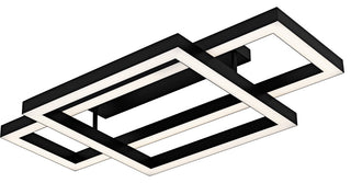 Quoizel QSF6792 Lawless 36"W LED Semi-Flush Ceiling Fixture - Painted Brushed