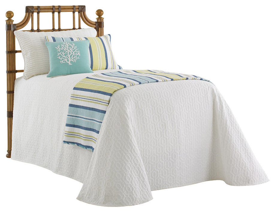 St. Kitts Rattan Headboard 3/3 Twin