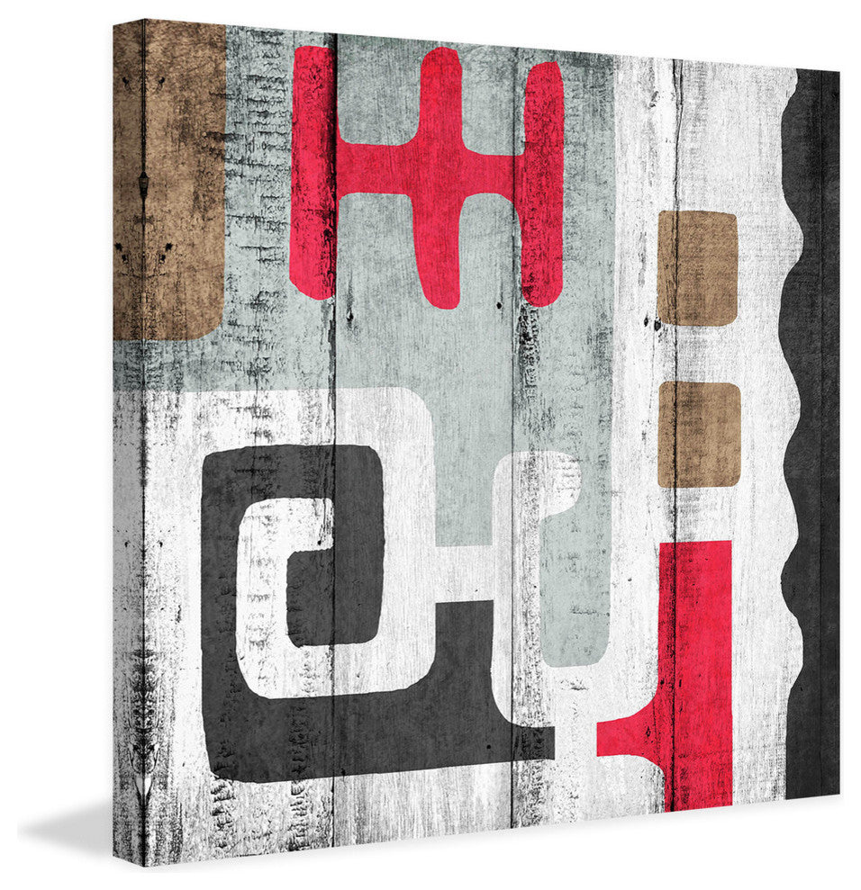 "Deco Rhapsody V" Painting Print on Canvas by Irena Orlov