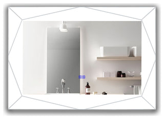 CHLOE Lighting SPECULO Back Lit LED Mirror 6000K, Daylight White, 39"