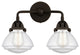 Innovations 288-2W-OB-G324-LED 2-Light Bath Vanity Light, Oil Rubbed Bronze