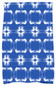 18"x30" Summer Picnic, Geometric Print Hand Towel, Blue