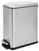 2.6 Gal Fingerprint Free Stainless Steel Slim Rectangular Step-on Trash Can