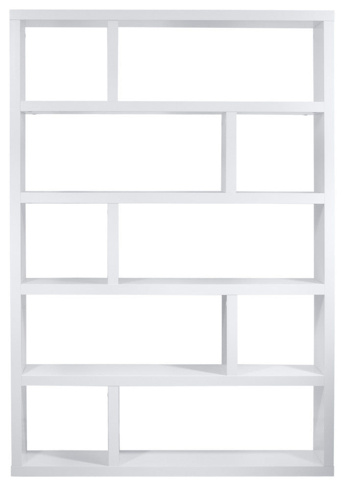 Dublin High Shelving Unit, Pure White