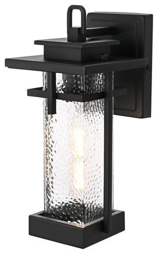 Home Living 6" Outdoor Wall Sconce, Black