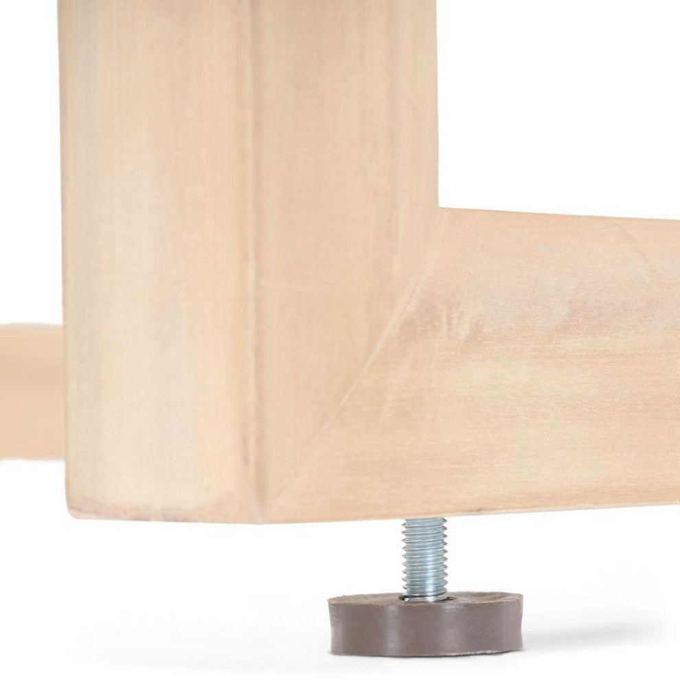 Benson 9 Piece Sunbrella Outdoor Patio Dining Set, Navy Blue