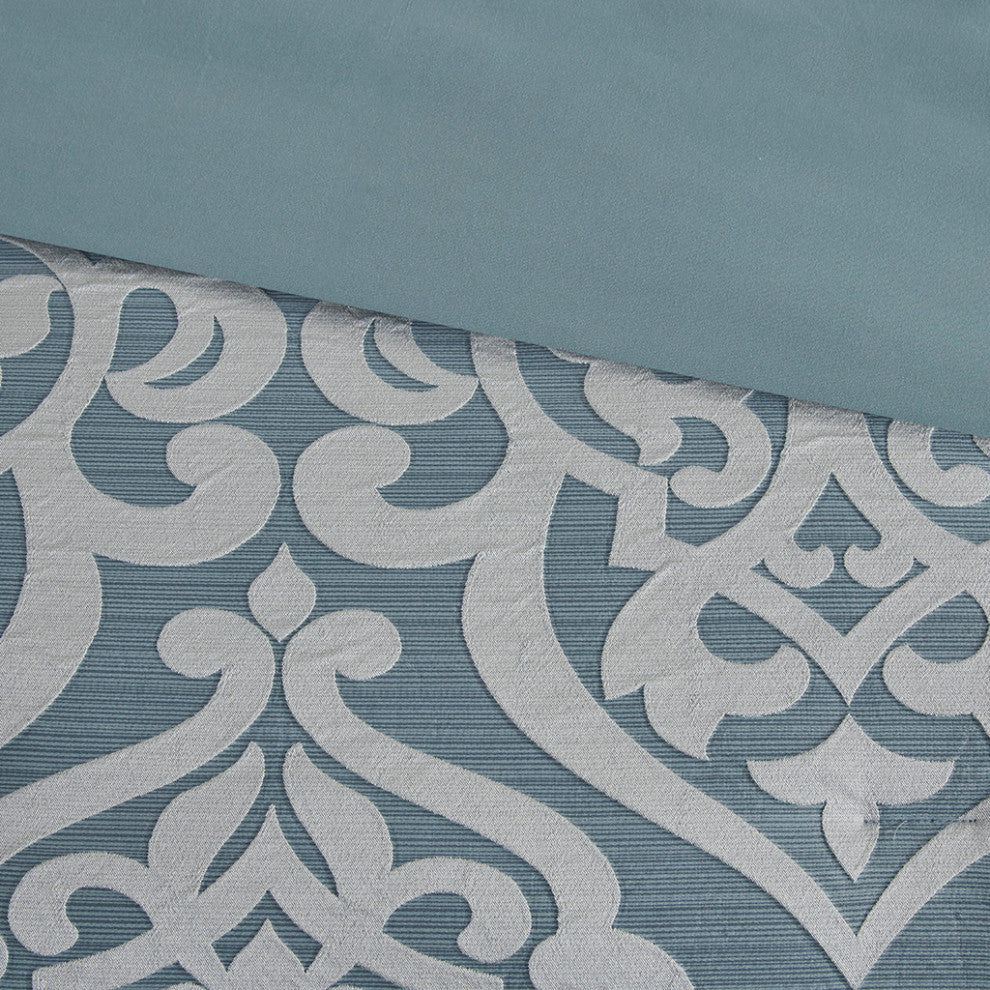 Madison Park Odette 8 Piece Jacquard Comforter Set