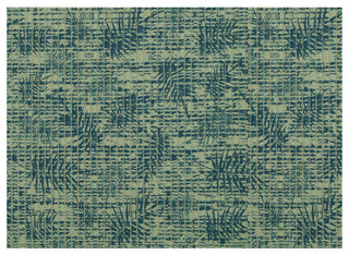 Leaf PVC Bathroom Mat, Green, 26" x 35", Covers 6.3 sq ft