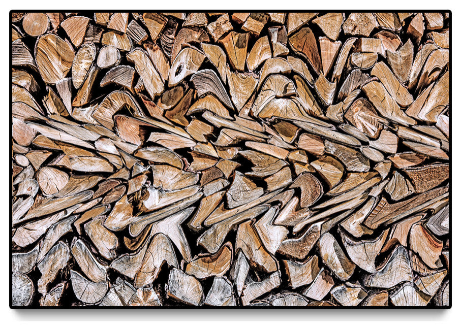 "Pearson - Against The Grain" Oversized Framed Canvas, 40" x 60"