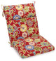 20"x42" Spun Polyester Squared Seat/Back Chair Cushion, Alinea Pompeii