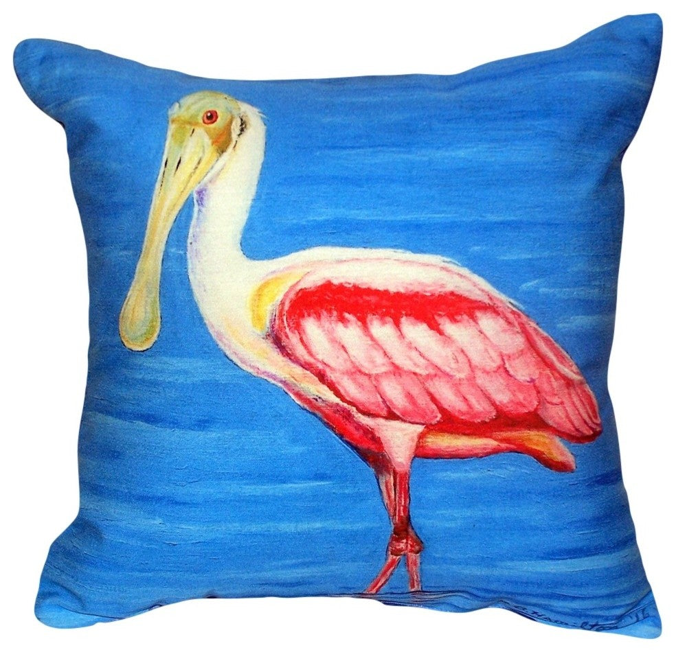 Dick's Spoonbill No Cord Indoor/Outdoor Pillow - Set of Two 18x18