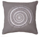 Embroidered Shell Decorative Pillow 18X18 (Insert Included)