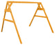 Cedar A-Frame Swing Stand for Swing or Swingbed, Natural Stain, 6 Foot, 2 X 4