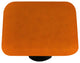 Burnt Orange Knob, Black Post