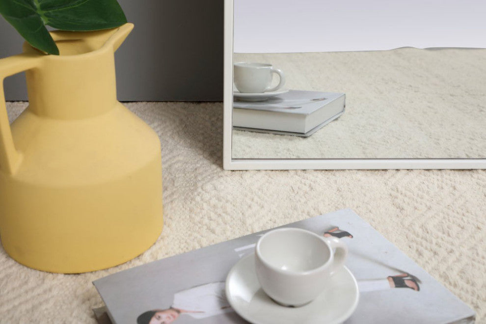 Elegant Lighting MR42460 Eternity 24" W x 60" H Rectangular - Black